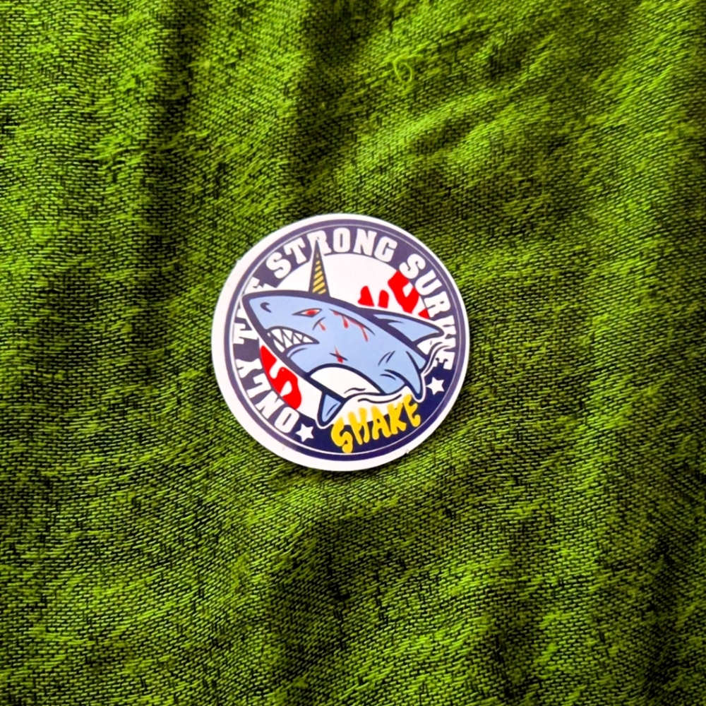 Shark sticker